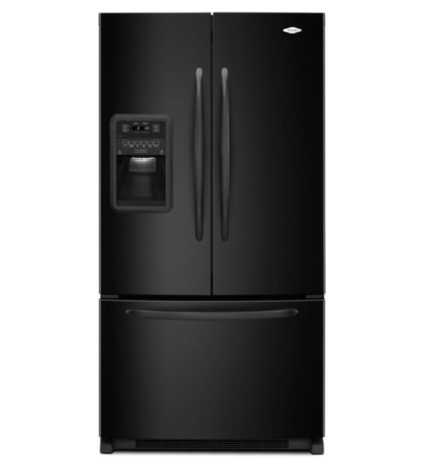 French Door Refrigerator with Beverage Chiller Compartment For Sale