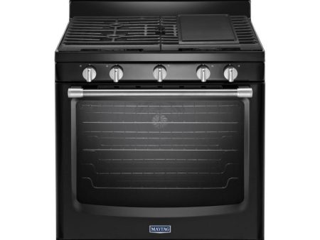 Gas Freestanding Stove with Griddle - 5.8 cu. ft. Hot on Sale