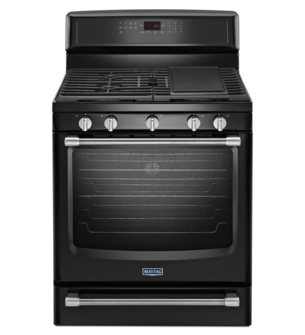 Gas Freestanding Stove with Griddle - 5.8 cu. ft. Hot on Sale