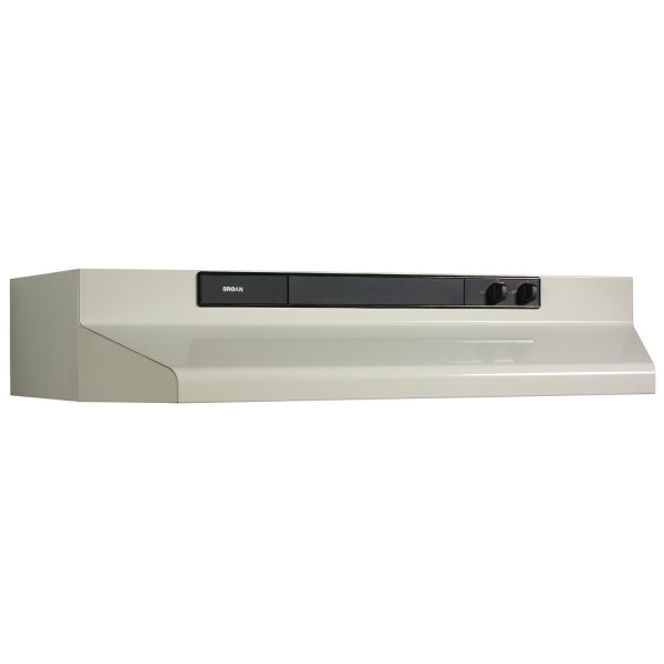 **DISCONTINUED** Broan® 30-Inch Convertible Under-Cabinet Range Hood, 220 CFM, Bisque Cheap