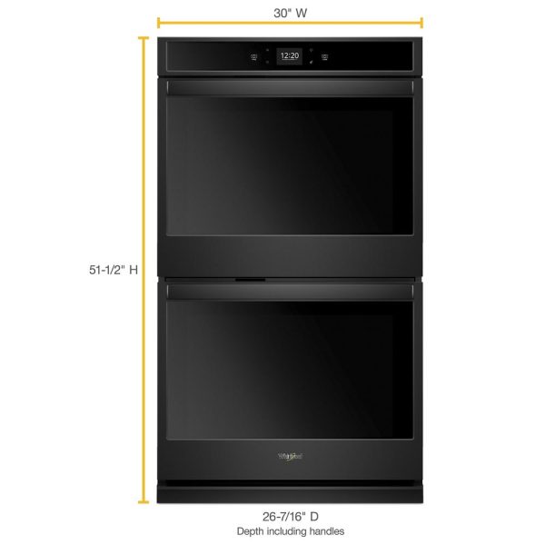 10.0 cu. ft. Smart Double Wall Oven with Touchscreen Online Hot Sale