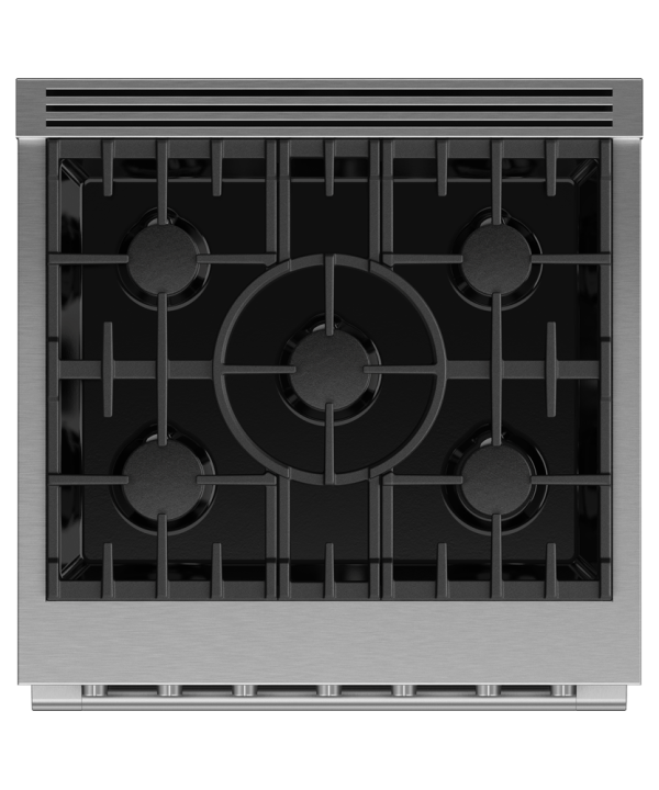 30  Series 7 Professional 5 Burner Gas Range Supply