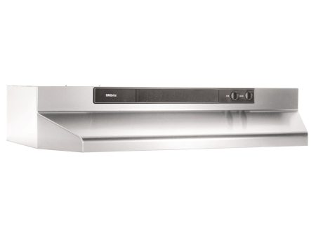 **DISCONTINUED** Broan® 30-Inch Convertible Under-Cabinet Range Hood, 220 CFM, Stainless Steel Online Sale