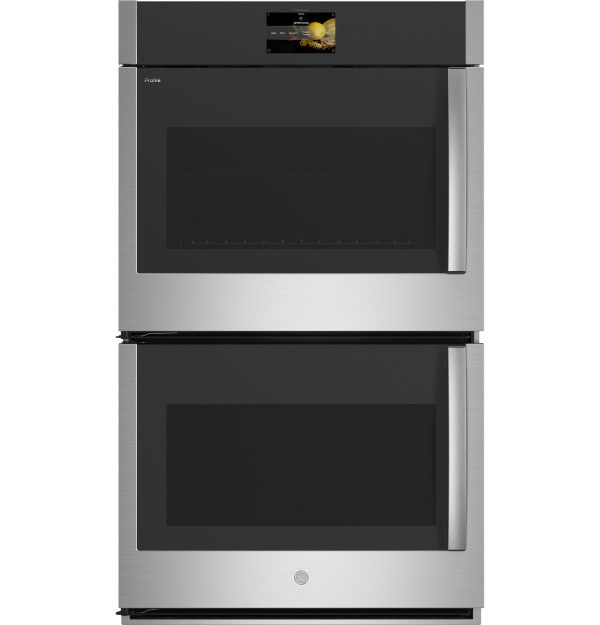 GE Profile™ 30  Smart Built-In Convection Double Wall Oven with Left-Hand Side-Swing Doors Discount