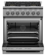 30  Series 7 Professional 5 Burner Gas Range Supply