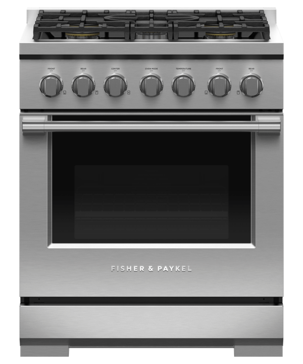 30  Series 7 Professional 5 Burner Gas Range Supply