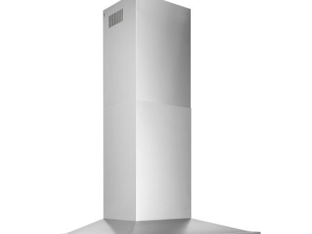 **DISCONTINUED** Broan® 30-Inch Convertible Wall-Mount Low Profile Pyramidal Chimney Range Hood, 450 MAX CFM For Cheap