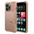 For iPhone 15 Pro Max Card Holder Wallet Phone Case PU Leather+TPU Cover Support Magnetic Car Mount Fashion