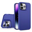 For iPhone 15 Pro Max Case PC+TPU Protective Case Glass Lens Film Kickstand Phone Cover Discount