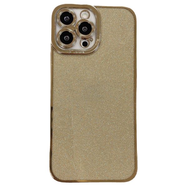 For iPhone 15 Electroplating TPU Cell Phone Cover Glitter Powder Anti-Scratch Mobile Phone Cover Discount