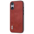 ABEEL For Sony Xperia 5 V PU Leather+TPU+PC Case Cowhide Texture Anti-scratch Phone Cover Cheap