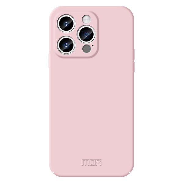 MOFI JK Qin Series Acrylic+TPU Matte Phone Case for iPhone 15 Pro Skin-Touch Shockproof Cover Sale